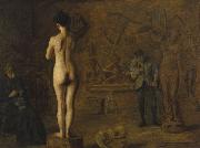 Thomas Eakins William Rush Carving His Allegorical Figure of the Schuylkill River USA oil painting artist